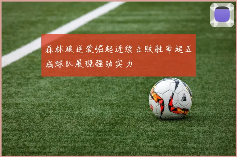 森林狼逆袭崛起连续击败胜率超五成球队展现强劲实力
